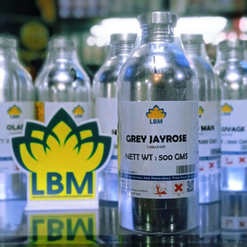 Jayrosse Grey 500gr Bibit parfum murni LBM fragrance kemasan segel