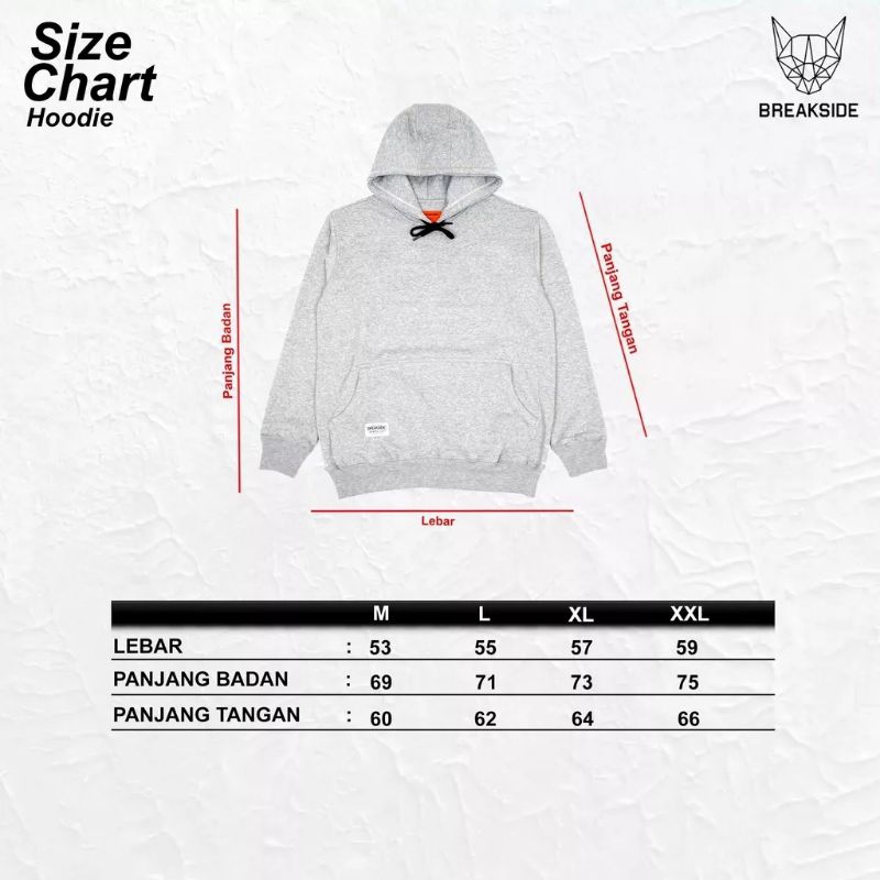 Breakside Hoodie Small Mighty - Grey Misty