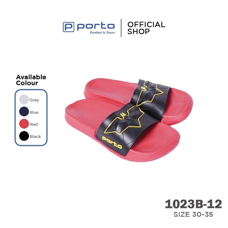 Sandal porto Sandal anak laki-laki Sandal selop karet