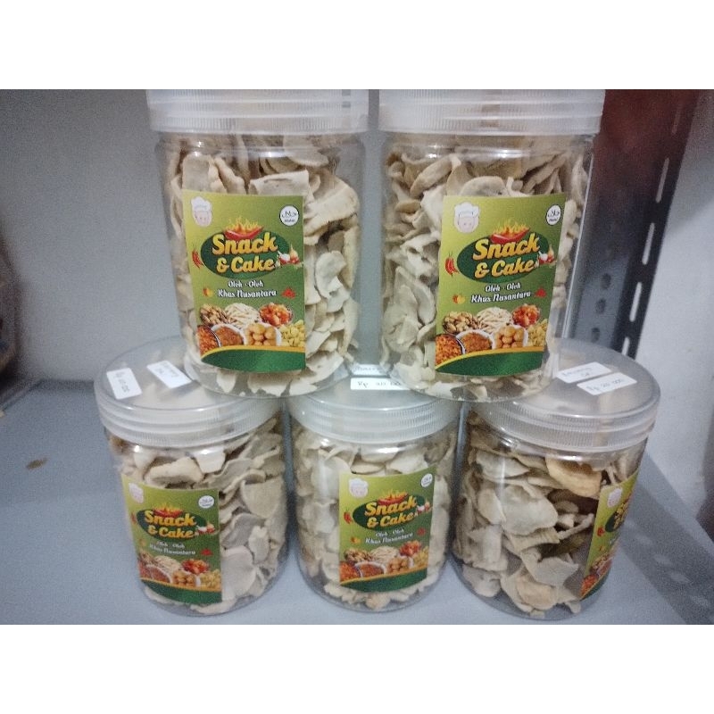 

Basreng crispy original daun jeruk premium