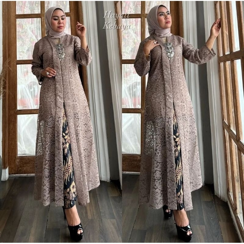 Stelan Brukat Kurung Original Butik