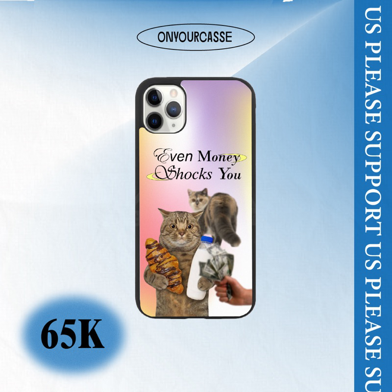 Case Hp Android dan Iphone Motif Kucing Aesthetic