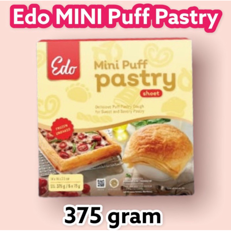 Edo MINI puff Pastry 375gram