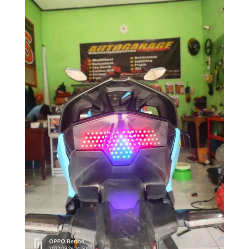 Stoplamp custom vario 150