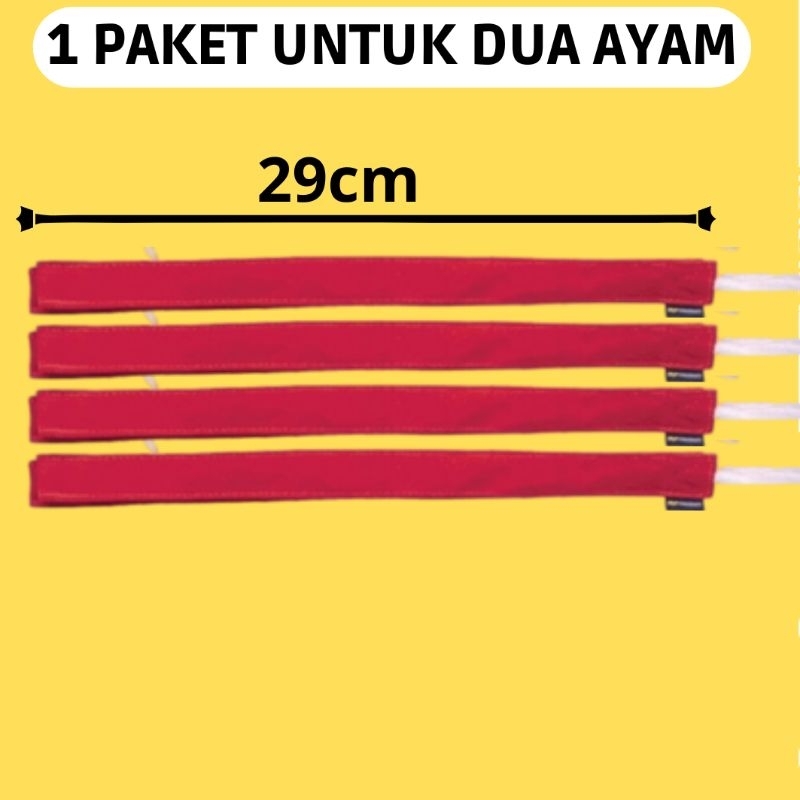 bungkus jalu ayam panjang 29cm zeorfarm