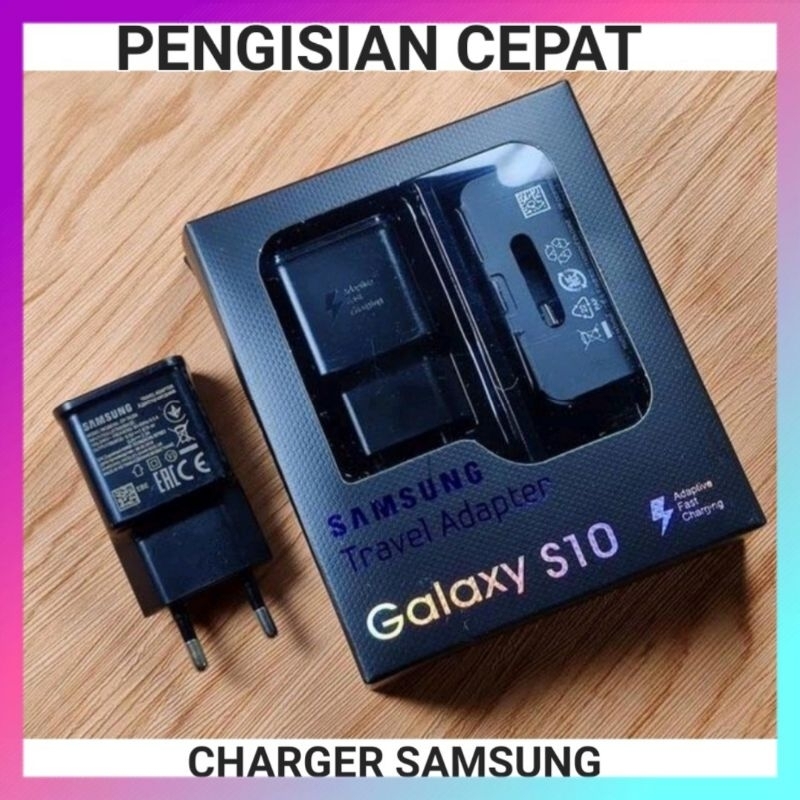 Charger Hp samsung tipe C ori  pengisian daya cepat samsung s10 samsung s7 samsung s8 s8+ s9 s9+ a02