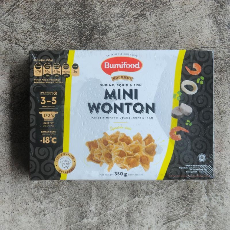 

BUMIFOOD MINI WONTON 350gr