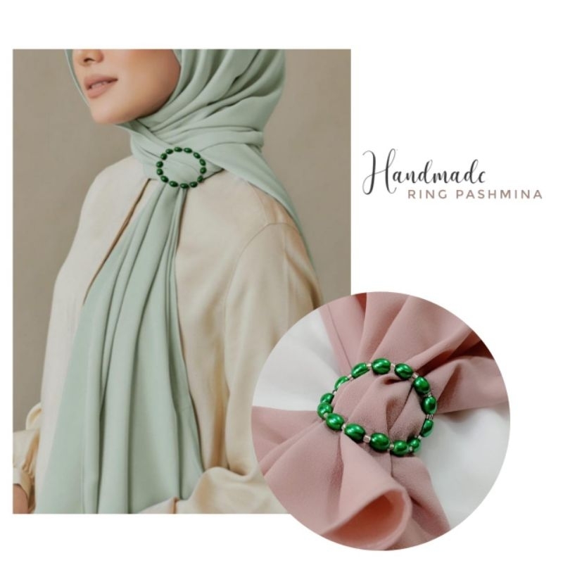 Ring Hijab Cantik Aksesoris Hijab