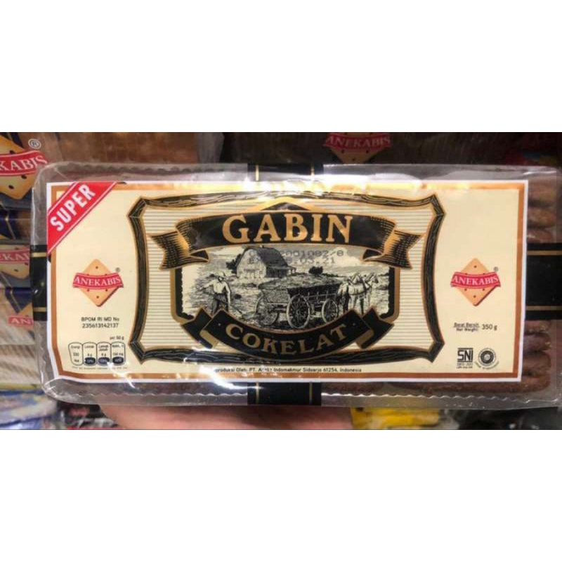 

SUPERBIS GABIN COKELAT/ORI 350GR