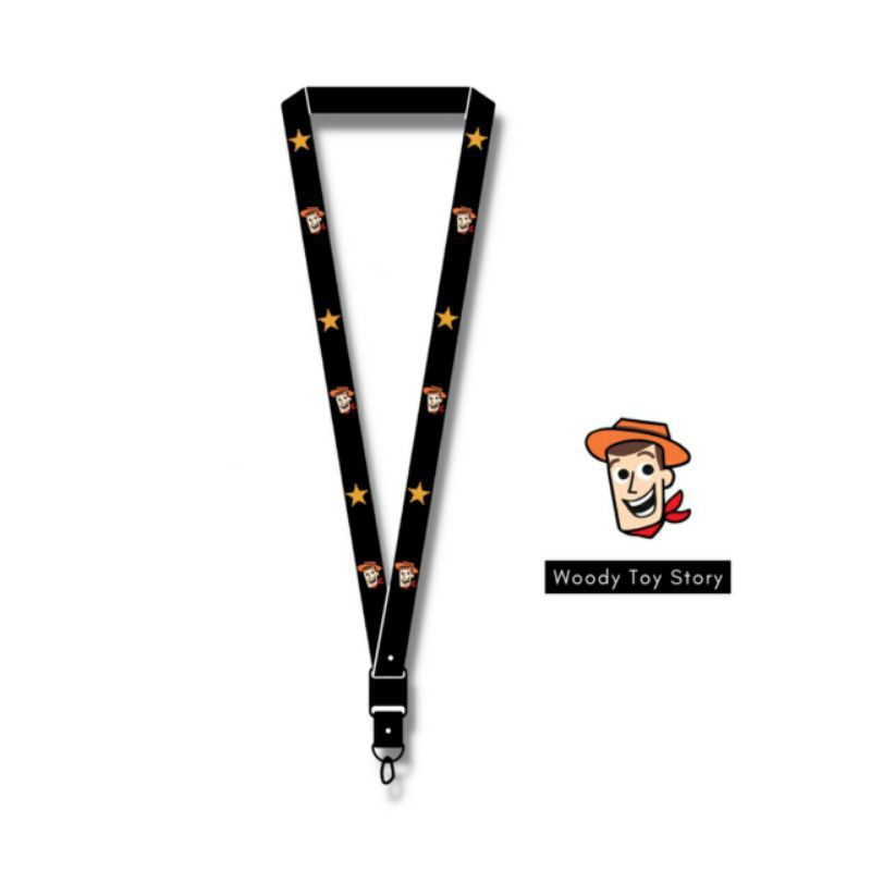 

Lanyard TOY STORY WOODY BUZZLIGHTYEAR LOTSO Tali Lanyard Gantungan Kunci Name Tag Id Card / Pods / Brand lokal