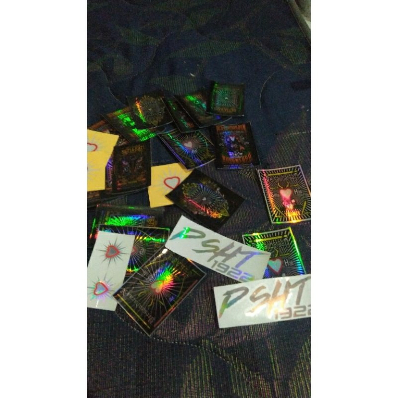 

STIKER PSHT hologram murah berkualitas