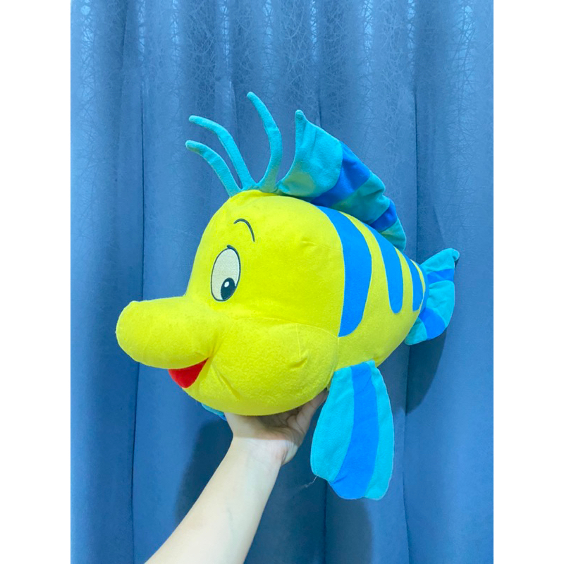 Boneka Karakter Flounder Fish Besar size 54x25cm Original / Boneka Ikan Flounder / Boneka Flounder /