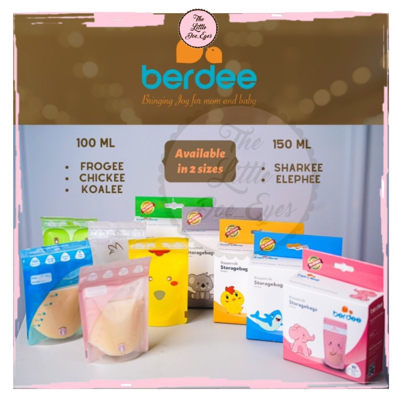 Berdee Brestmilk aStorage Bag Kantong ASI 100ml / 150ml