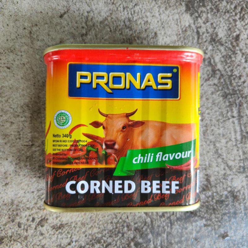 

PRONAS CORNED BEEF CHILI FLAVOUR 340gr