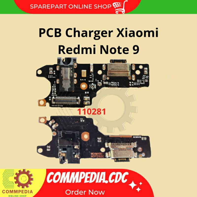 PCB Charger Xiaomi Redmi Note 9