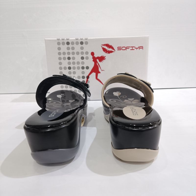 Sandal Wedges Sofiya 5978-23 Original 100% | Sandal Pesta Sofiya 5978-25