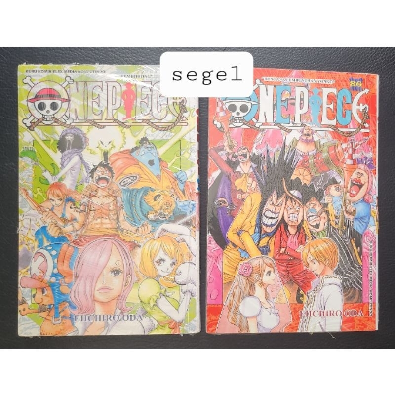 KOMIK One Piece 85 86 SEGEL