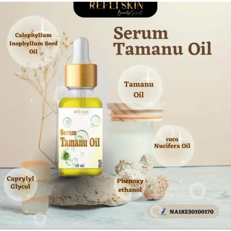 SERUM TAMANU OIL REFLISKIN 10 ML BPOM