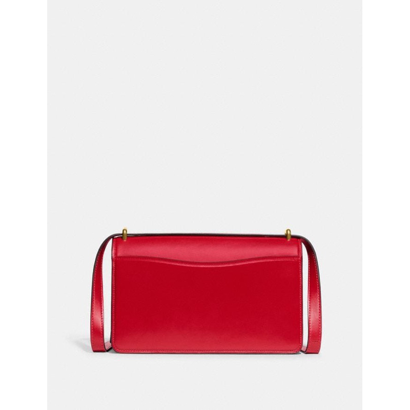 Coach Bandit Leather Shoulder Bag Red (C416)