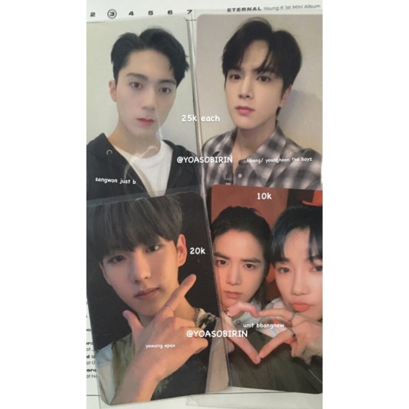 photocard murah epex, just b