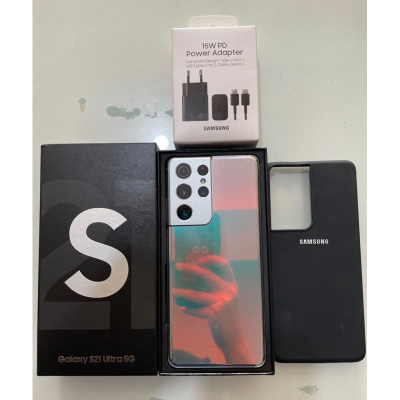Second Samsung S21 Ultra 5G 12/256Gb Silver Ex Sein