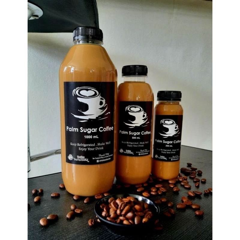 

Palm Sugar Coffee with Freshly Brewed Coffee - Homemade - 250mL, 500mL, 1 Liter