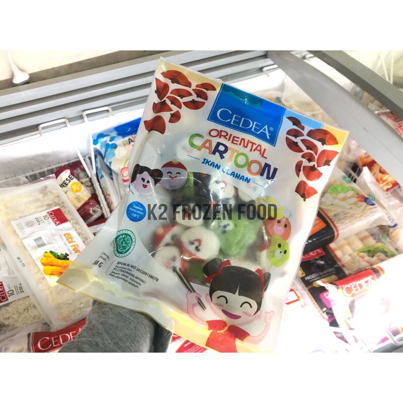 

cedea oriental Cartoon ikan olahan - frozen food makassar