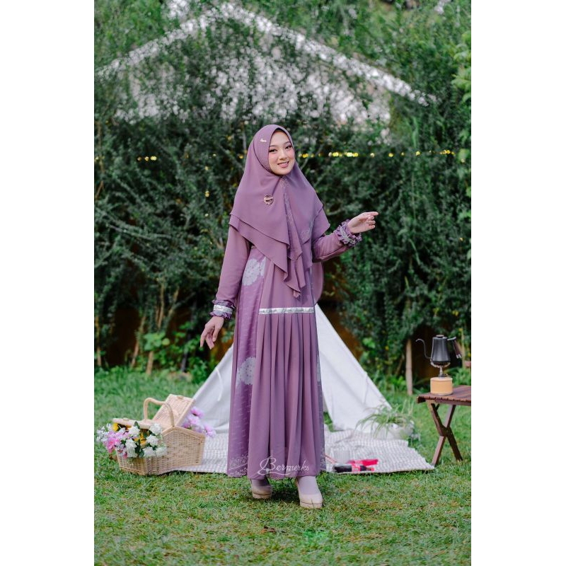 gamis syari ceruty KANAYA by bermerks