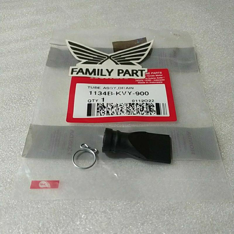 Selang Tutup Pernafasan Cvt Beat Karbu Beat Fi Vario 125 150 160 Adv 1134B-KVY-900 1134BKVY900