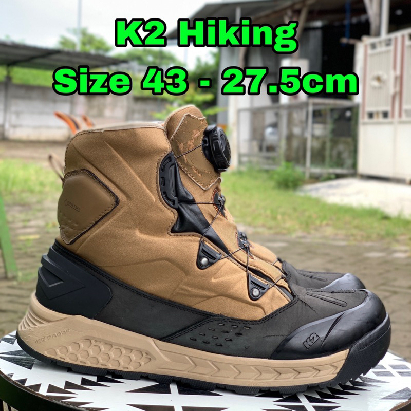 SEPATU GUNUNG K2 BOA SYSTEM GORETEX SHOES