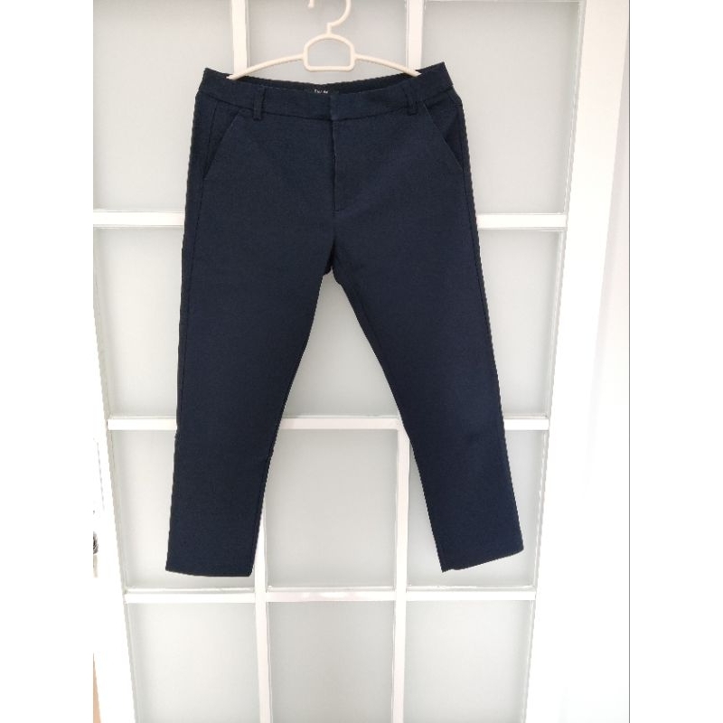 Celana Bershka Blue Navy Wanita Murah