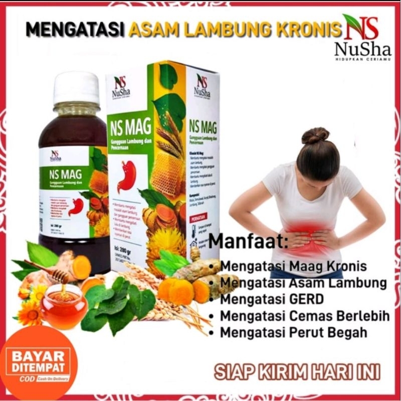 

Madu NS Maag Madu Herbal Solusi Atasi Asam Lambung, Gerd, Maag Dan Saluran Pencernaan 280gr