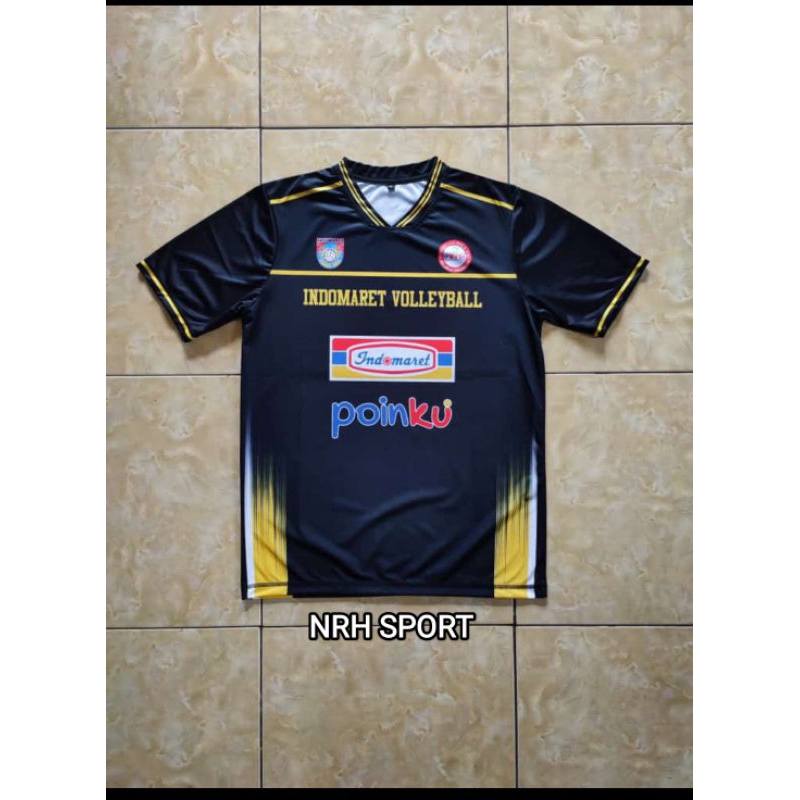 JERSEY VOLY LIVOLI INDOMARET JERSEY INDOMARET HITAM JERSEY LIVOLI INDOMARET EDISI WARNA HITAM JERSEY