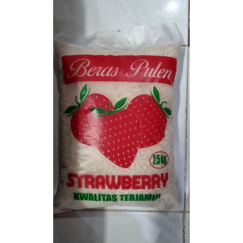 

BERAS STRAWBERRY 2.5KG COCOK UNTUK ZAKAT