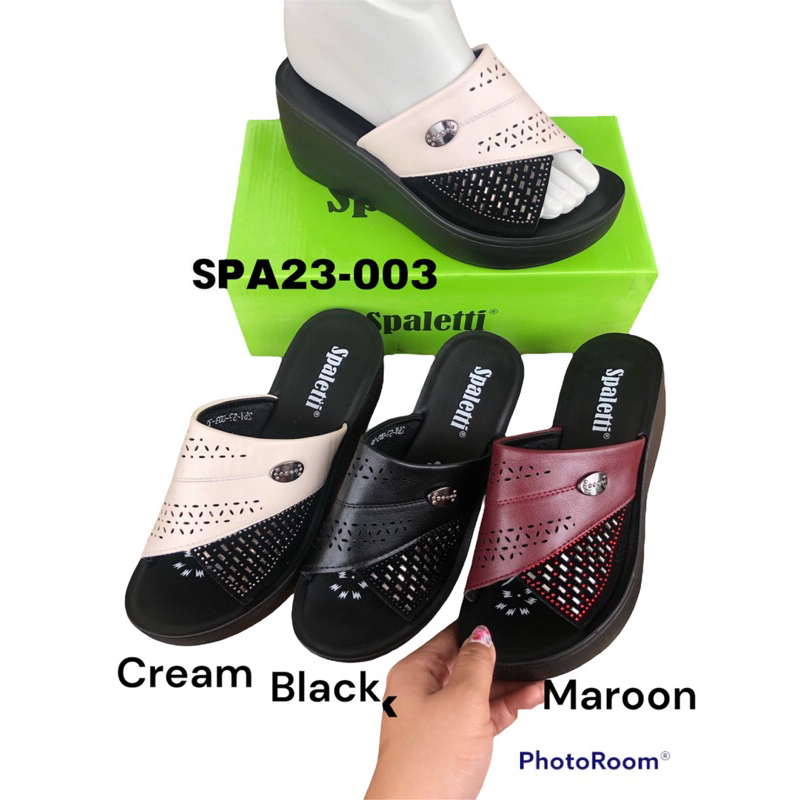 Sendal Spaletti Wedges SPA23-003