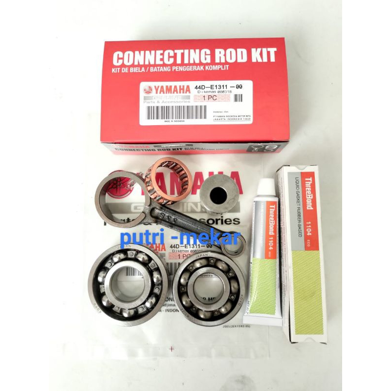 STANG SEHER PLES BERING (44D) YAMAHA ORIGINAL + XEON RC+ XEON LAMA+ XEON GT 125 OLD NEW