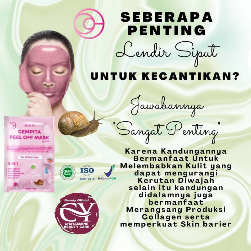 MASKER  DAN SABUN DNA SALMON GEMPITA | ECER SATUAN