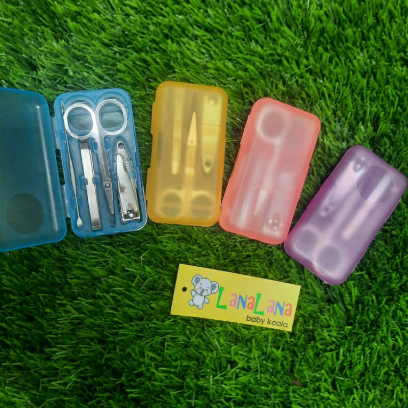 manicure set 5in1 kecil. menikur