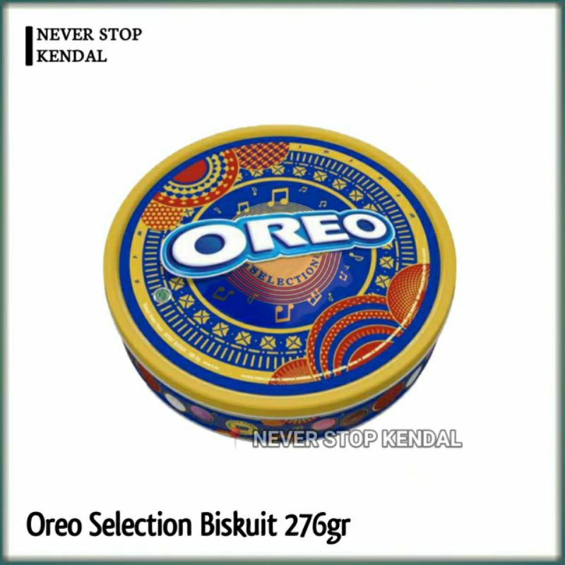 Oreo Selection Biskuit Kaleng 276gr