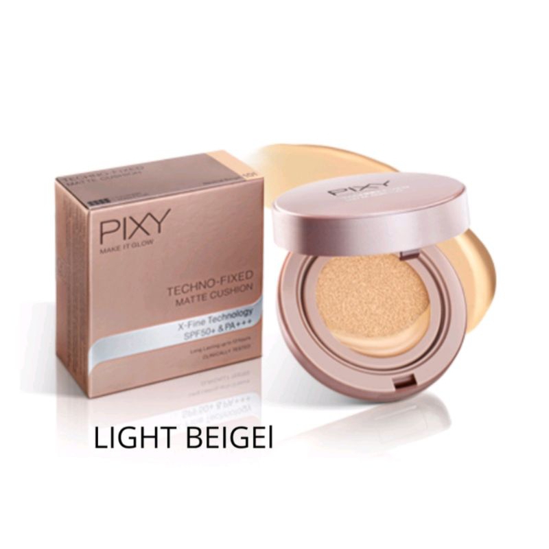 PIXY MAKE IT GLOW TECHNO-FIXED MATTE CUSHION FULL CASE