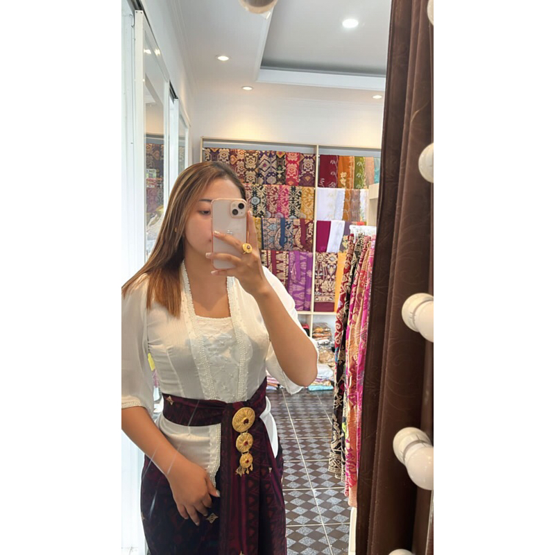 Kebaya silk payet premium/ Kebaya bali payet