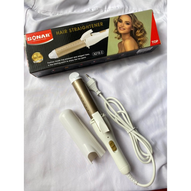 Catok sonar 2 in 1 bisa lurus dan curly/ catok type A2182