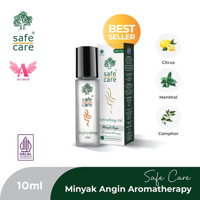 Safe Care Minyak Angin Aromatherapy Roll On 10 ml