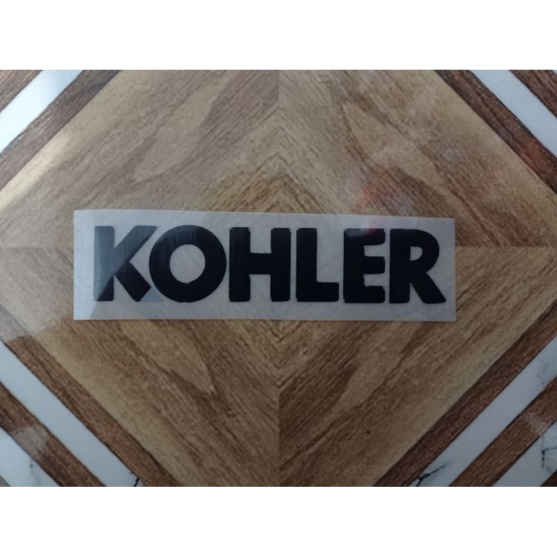 Sponsor Lengan KOHLER HITAM REMAKE New Murah Jersey Bola Badge Patch Logo