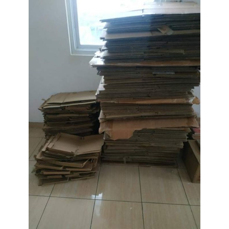 

Packing kardus bekas / bubblewarp