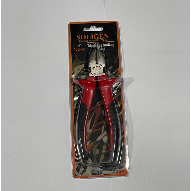 Tang potong 6” Soligen diagonal pliers