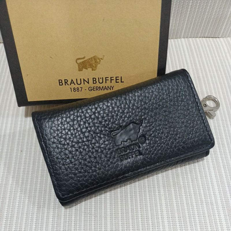 Dompet lipat STNK / dompet kunci mobil kulit sapi asli