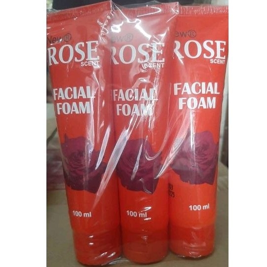 FACIAL FOAM ROSE SCENT BPOM 100 ML