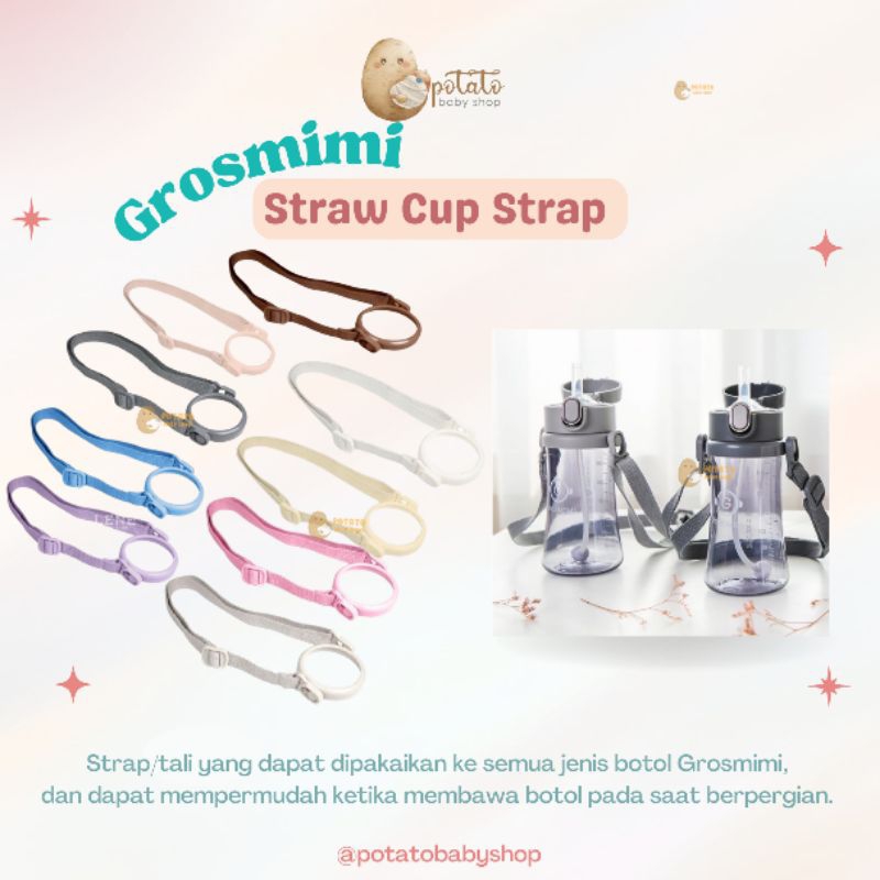 Grosmimi Straw Cup Strap - Tali Panjang