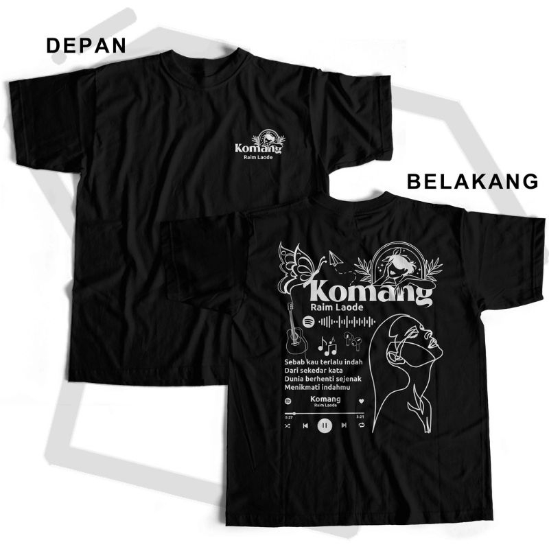 Virall Kaos Distro Komang Raim Laode Cotton Combed30s